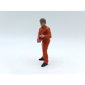 Figurka Mechanik Dan orange - skala 1:24 - American Diorama